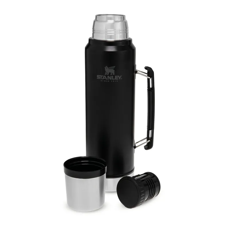 Stanley Classic Legendary Vacuum Bottle 1L in Matte Black-3