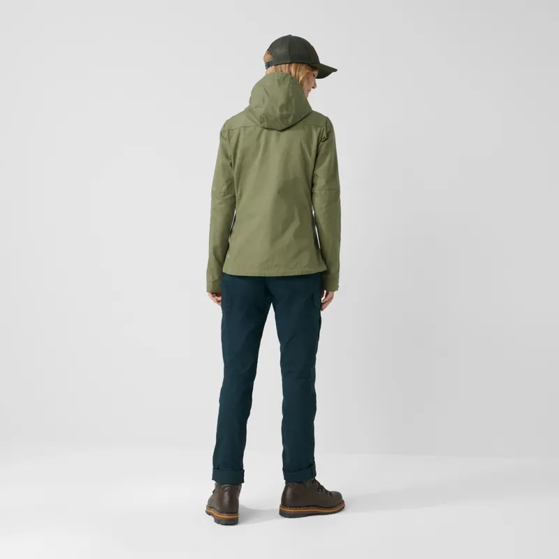 Fjallraven Stina Jacket Womens in Green-2
