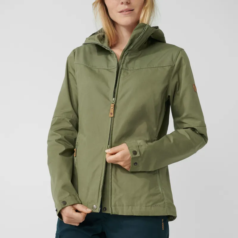 Fjallraven Stina Jacket Womens in Green-6