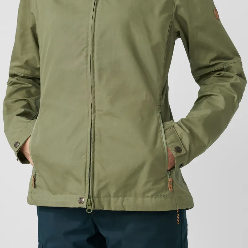 Fjallraven Stina Jacket Womens in Green-7