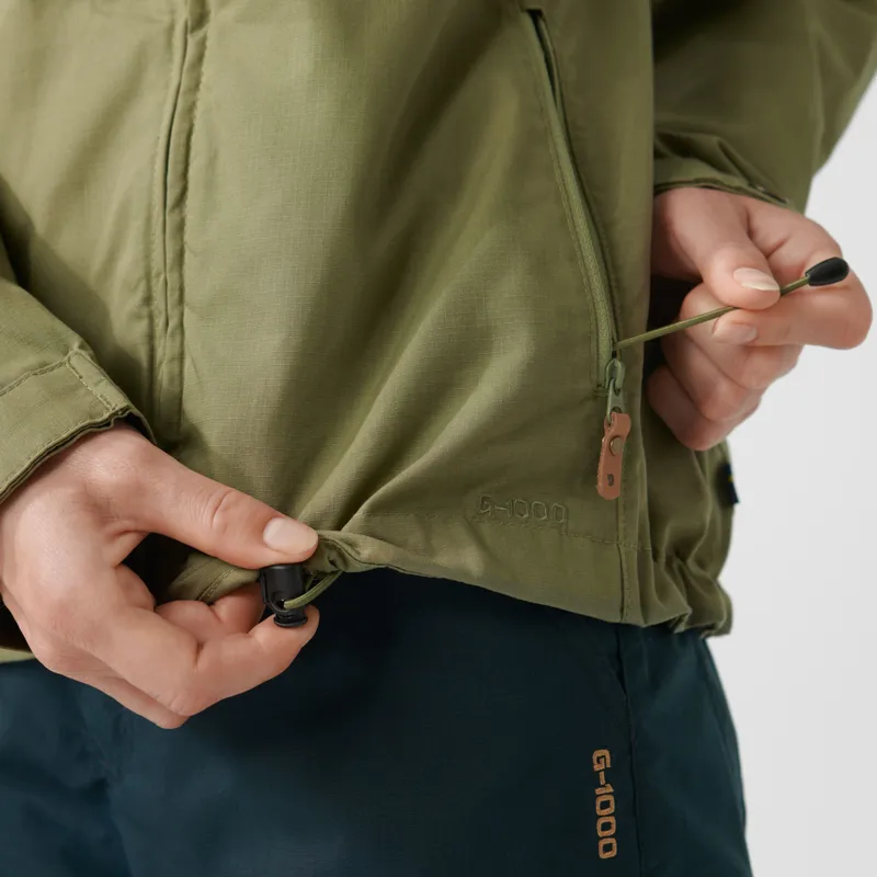 Fjallraven Stina Jacket Womens in Green-9
