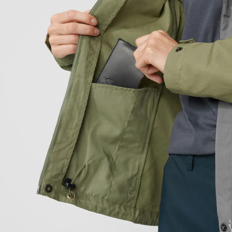 Fjallraven Stina Jacket Womens in Green-10