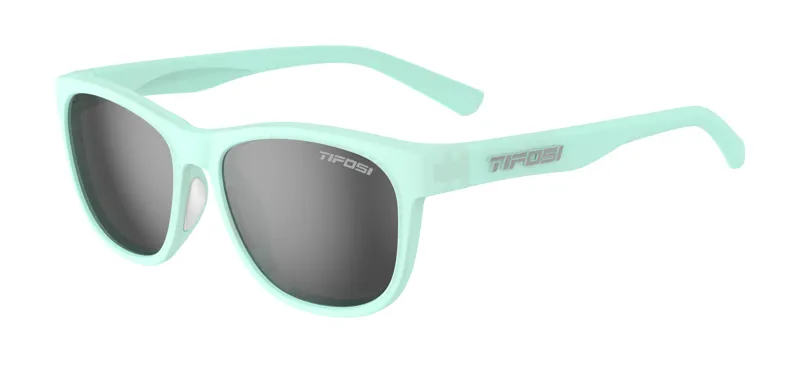 Tifosi Swank Polarized Sunglasses in Satin Crystal Teal