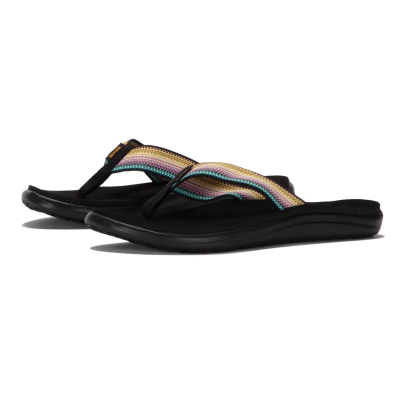 Teva Voya Flip Womens in Antiguous Black Multi