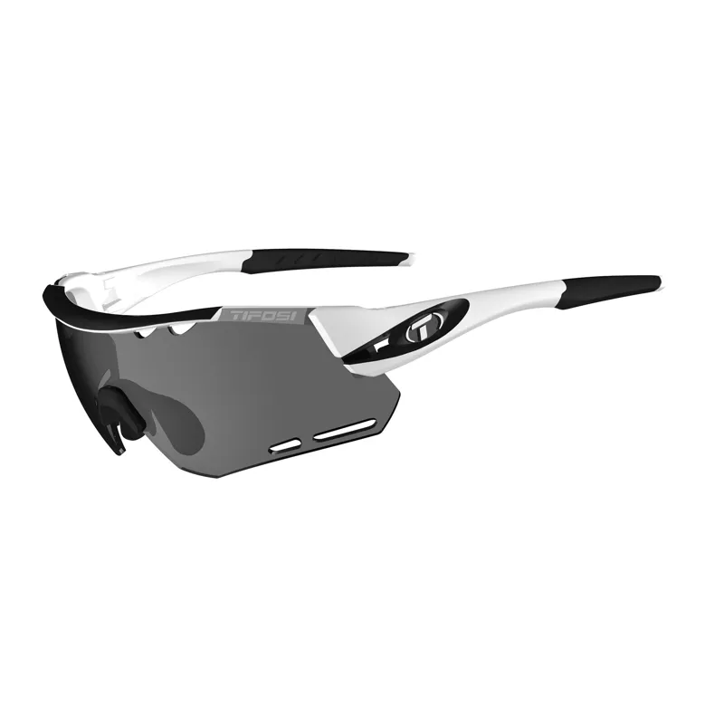 Tifosi Kilo Interchangeable Sunglasses in Black/White-4