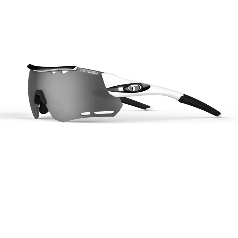 Tifosi Alliant Interchangeable Sunglasses in White/Black-1