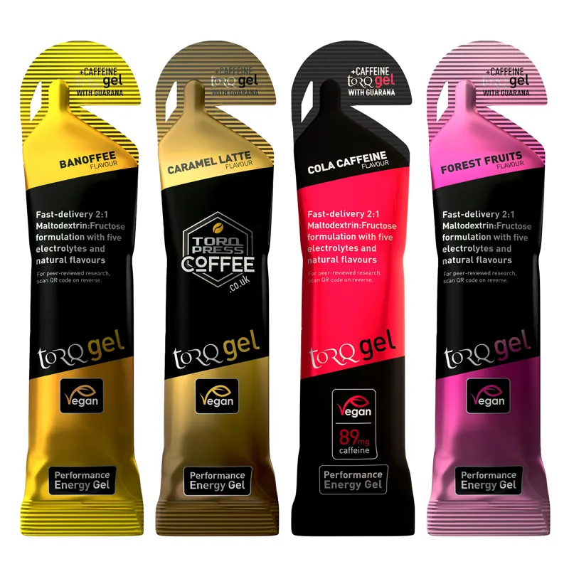 Torq Energy Gel Guarana Caffeinated Single