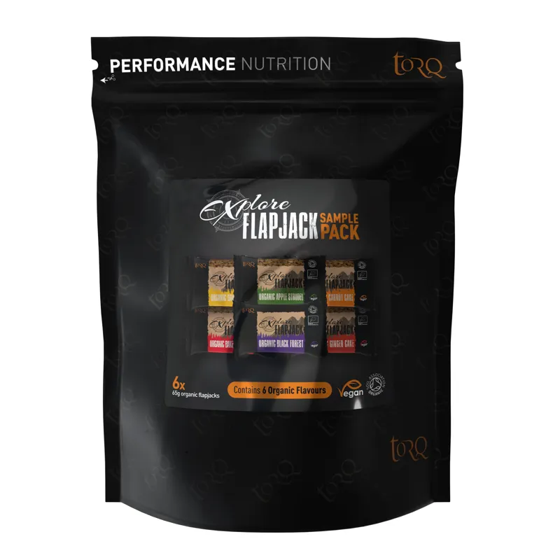 Torq Explore Flapjack Sampler Pack - 6 Bars