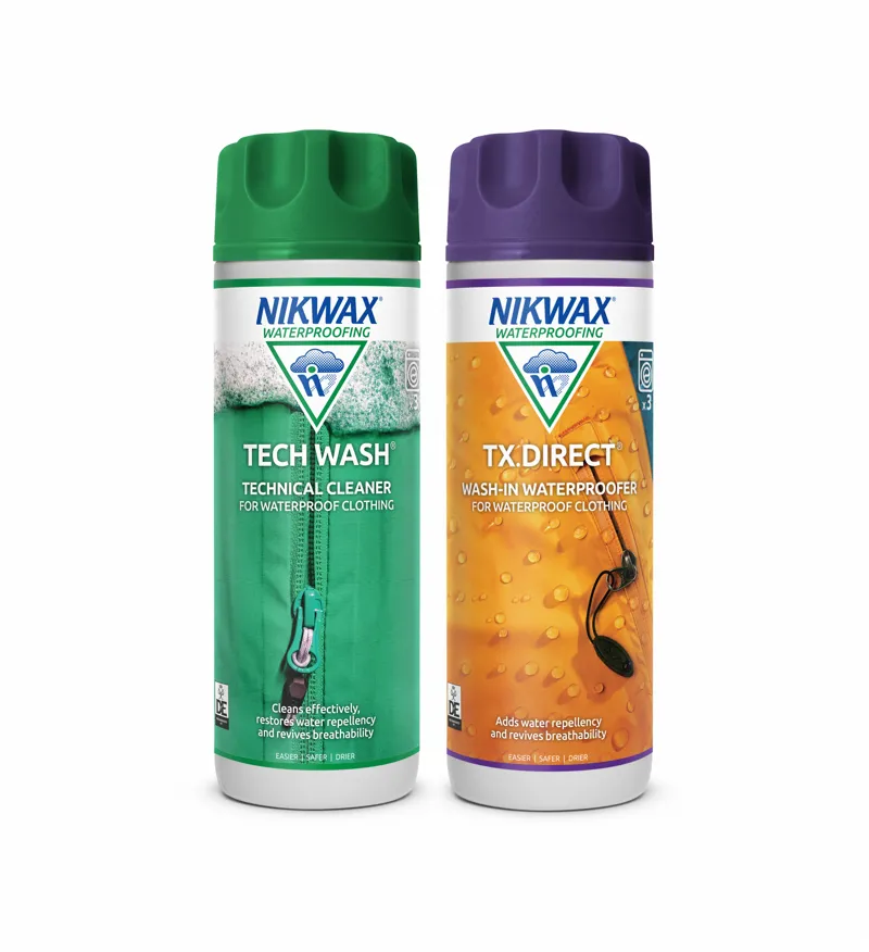 Nikwax Twin Pack TX/Tech Wash in 300ml