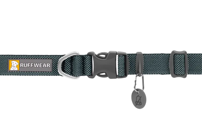 Ruffwear Hi and Light Dog Collar in Basalt Gray-1