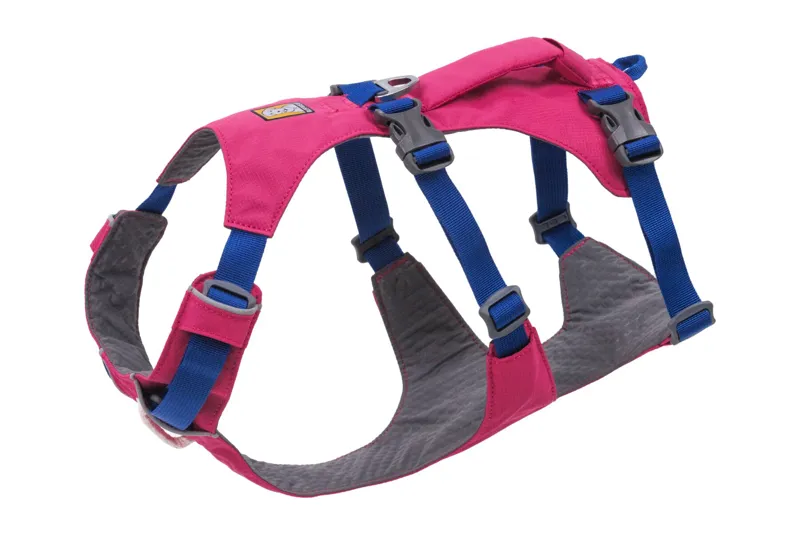 Ruffwear Flagline Dog Harness in Alpenglow Pink-3