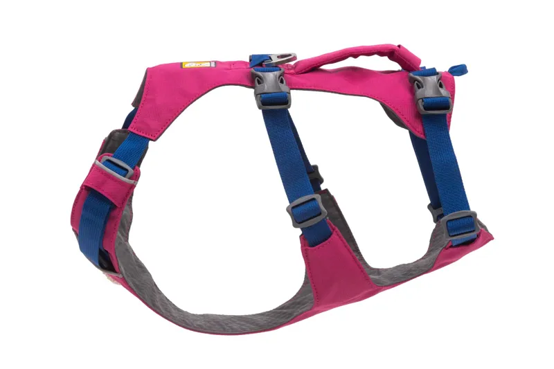 Ruffwear Flagline Dog Harness in Alpenglow Pink-5