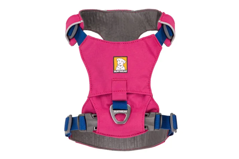 Ruffwear Hi and Light Dog Harness in Alpenglow Pink-2