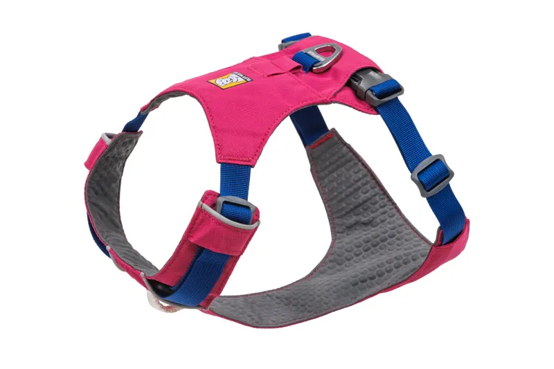 Ruffwear Hi and Light Dog Harness in Alpenglow Pink-1