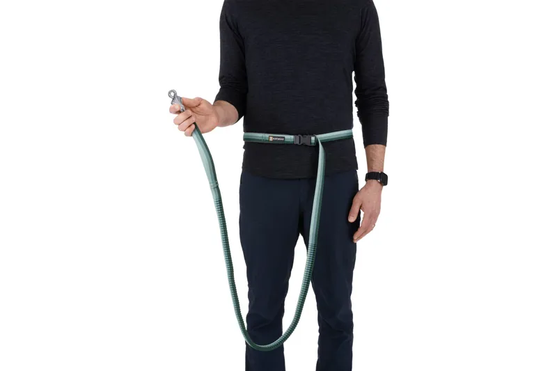 Ruffwear Roamer Dog Leash in River Rock Green-5